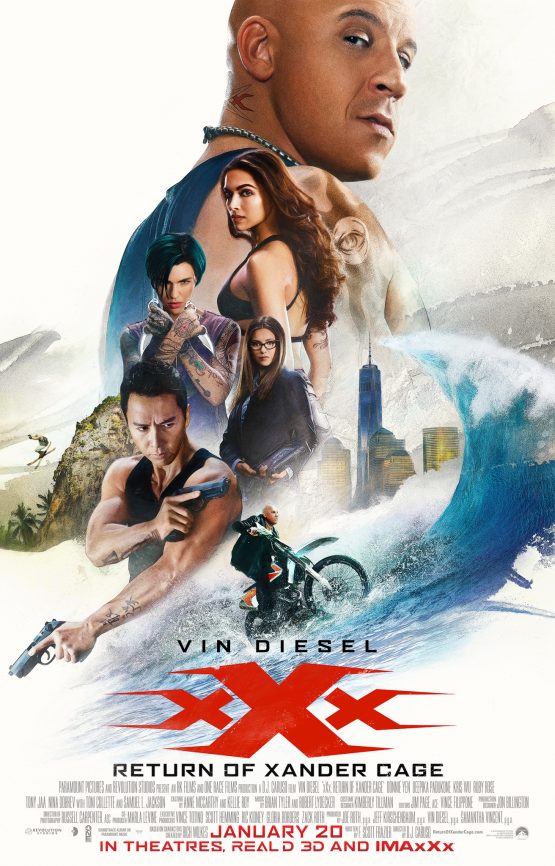 XXX: Return of Xander Cage Dvd