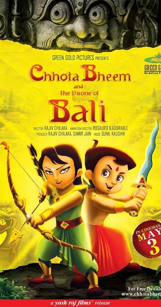 Chhota Bheem and the Throne of Bali Dvd