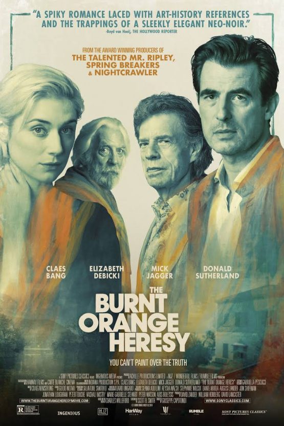 The Burnt Orange Heresy Dvd