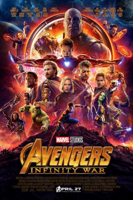 Avengers: Infinity War Dvd