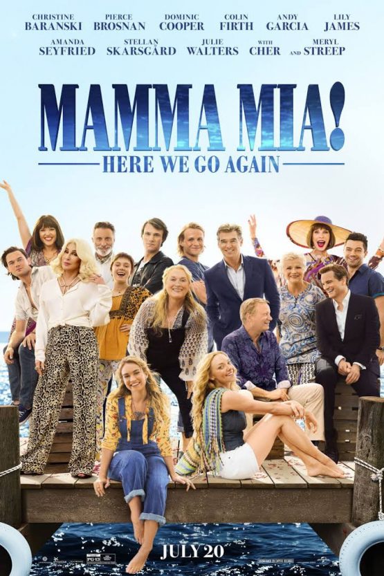 Mamma Mia! Here We Go Again Dvd