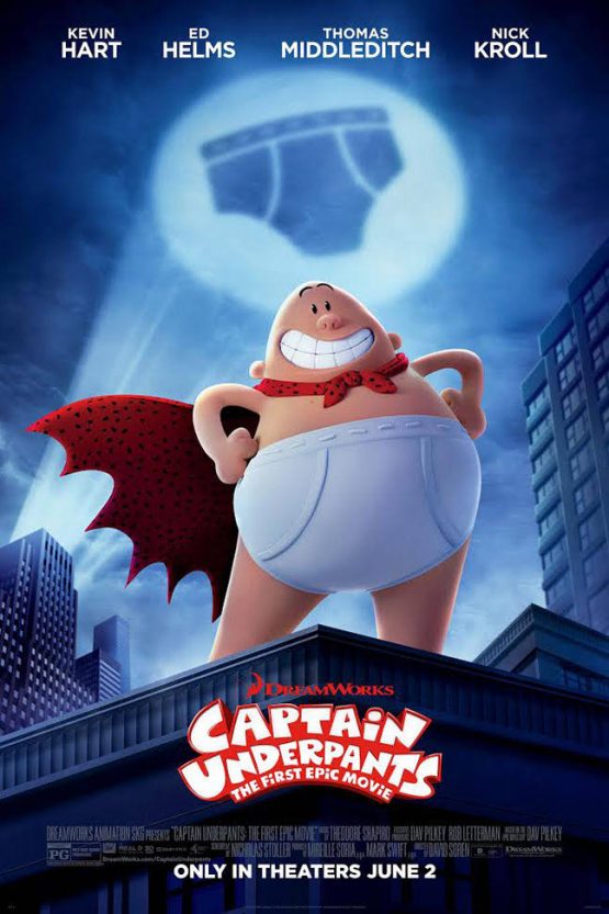 Captain Underpants: The First Epic Movie Dvd