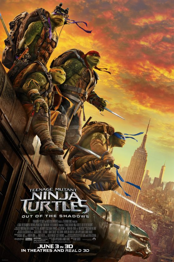 Teenage Mutant Ninja Turtles: Out of the Shadows Dvd