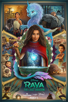 Raya and the Last Dragon dvd