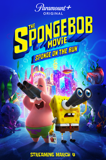 The SpongeBob Movie: Sponge on the Run Dvd