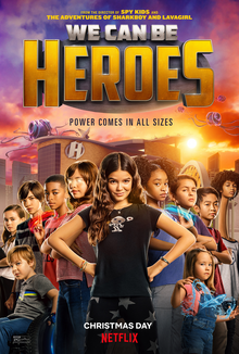 We Can Be Heroes  dvd