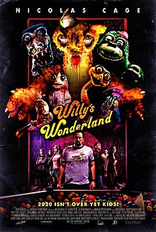 Willy’s Wonderland dvd
